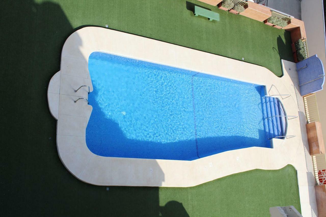 Apartamento Vistas Al Mar Y Piscina 푸엔히롤라 외부 사진